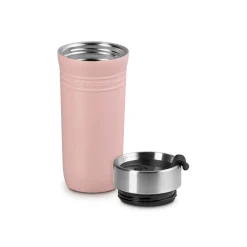 Le Creuset 'On The Go' 350ml Insulated Travel Mug - Shell Pink