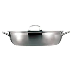 Le Creuset 3-Ply Stainless Steel Shallow Casserole - 30cm