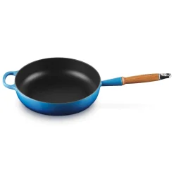 Le Creuset Signature Cast Iron 28cm Saute Pan - Azure