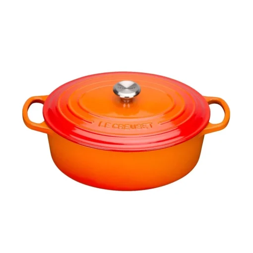 Le Creuset Signature Cast Iron 29cm Oval Casserole - Volcanic