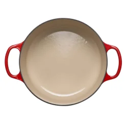 Le Creuset Signature Cast Iron 26cm Round Casserole - Cerise