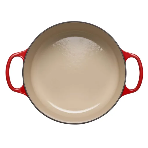 Le Creuset Signature Cast Iron 26cm Round Casserole - Cerise