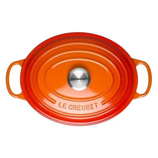 Le Creuset Signature Cast Iron 29cm Oval Casserole - Volcanic