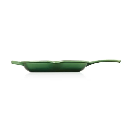Le Creuset Signature Cast Iron 26cm Square Grillit - Bamboo Green