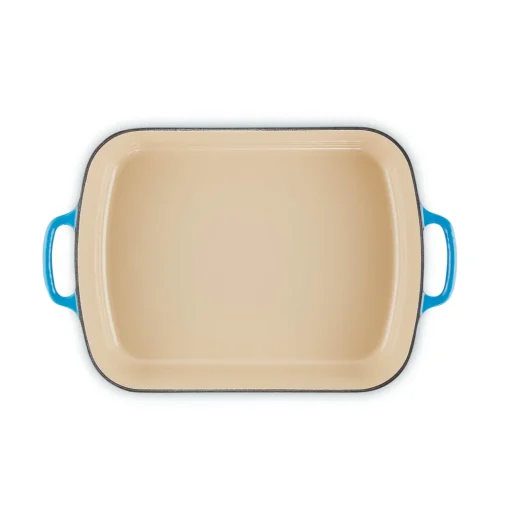 Le Creuset Signature Cast Iron 33cm Roaster - Azure
