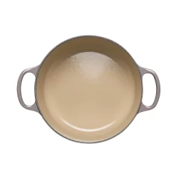Le Creuset Signature Cast Iron 24cm Round Casserole - Flint