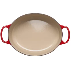 Le Creuset Signature Cast Iron 27cm Oval Casserole - Cerise