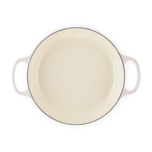 Le Creuset Signature Cast Iron 30cm Shallow Casserole - Shell Pink