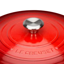 Le Creuset Signature Cast Iron 26cm Round Casserole - Cerise
