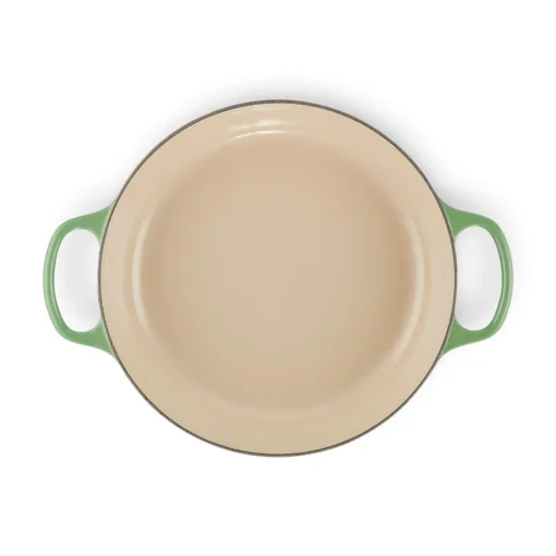 Le Creuset Signature Cast Iron 30cm Shallow Casserole  - Bamboo Green