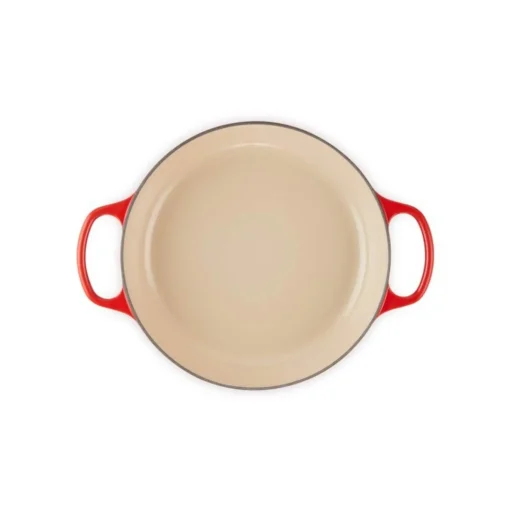 Le Creuset Signature Cast Iron 30cm Shallow Casserole - Cerise