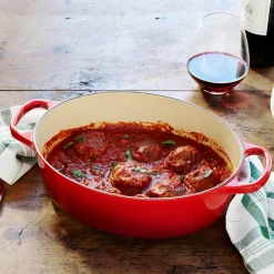 Le Creuset Signature Cast Iron 25cm Oval Casserole - Cerise