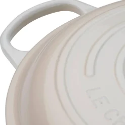 Le Creuset Signature Cast Iron 30cm Shallow Casserole - Meringue
