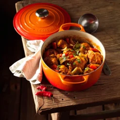 Le Creuset Signature Cast Iron 30cm Round Casserole - Volcanic