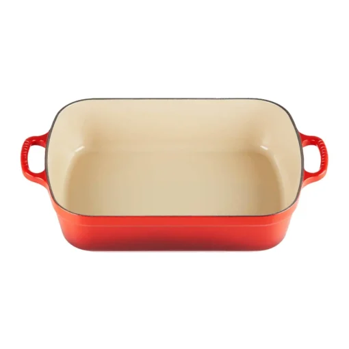 Le Creuset Signature 33cm Cast Iron Roaster - Cerise