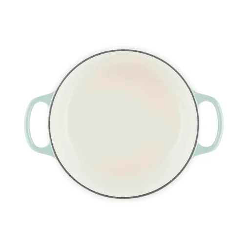 Le Creuset Signature 24cm Cast Iron Round Casserole - Sea Salt