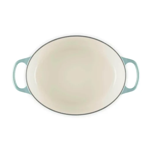 Le Creuset Signature 29cm Cast Iron Oval Casserole - Sea Salt