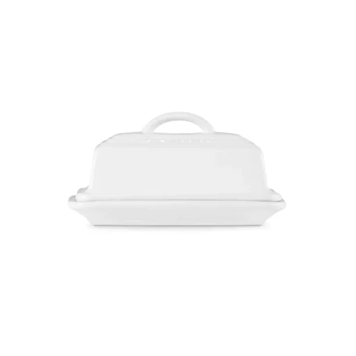 Le Creuset Stoneware Butter Dish - White