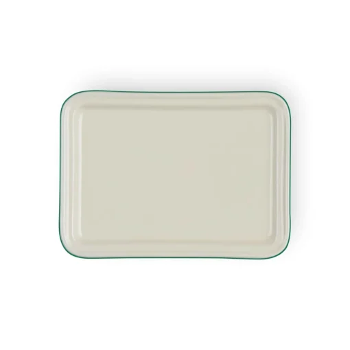 Le Creuset Stoneware Butter Dish - Bamboo Green