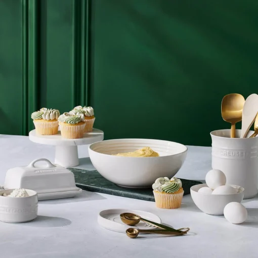 Le Creuset Stoneware Butter Dish - White