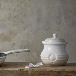 Le Creuset Stoneware Garlic Keeper - Meringue