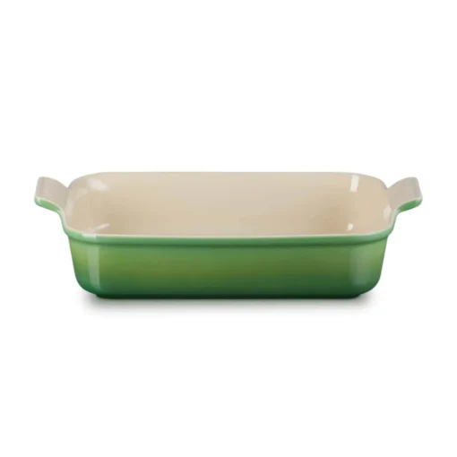 Le Creuset Stoneware Heritage 32cm Rectangular Deep Dish - Bamboo Green