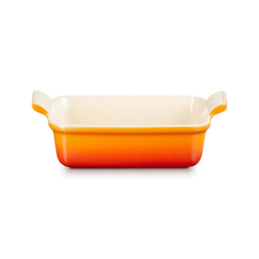 Le Creuset Stoneware Heritage 19cm Rectangular Deep Dish - Volcanic