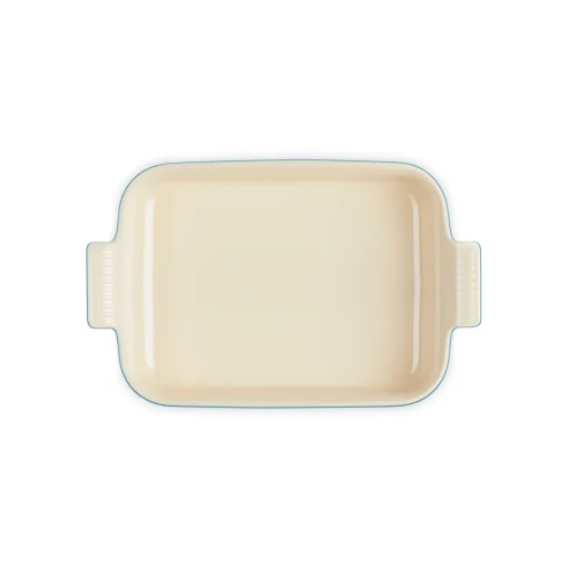 Le Creuset Stoneware Heritage 32cm Deep Rectangular Dish - Azure