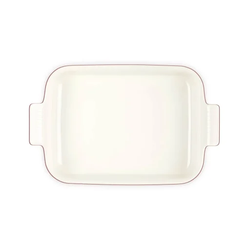 Le Creuset Stoneware Heritage 32cm Rectangular Deep Dish - Garnet