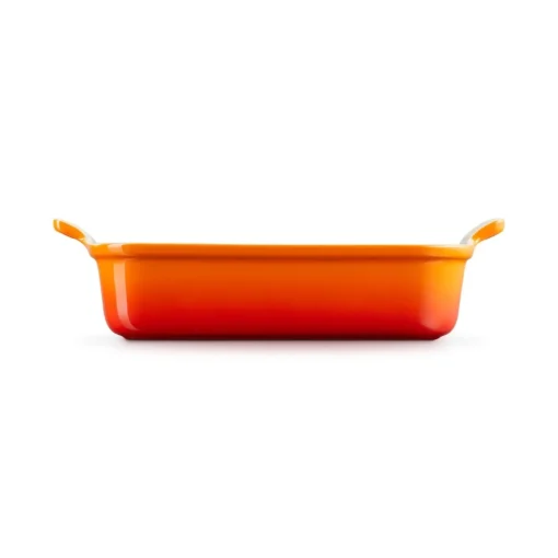 Le Creuset Stoneware Heritage 26cm Rectangular Deep Dish - Volcanic