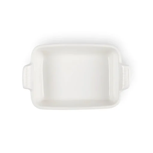 Le Creuset Stoneware Heritage 19cm Rectangular Deep Dish - Meringue