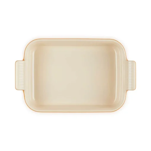 Le Creuset Stoneware Heritage 26cm Rectangular Deep Dish - Volcanic