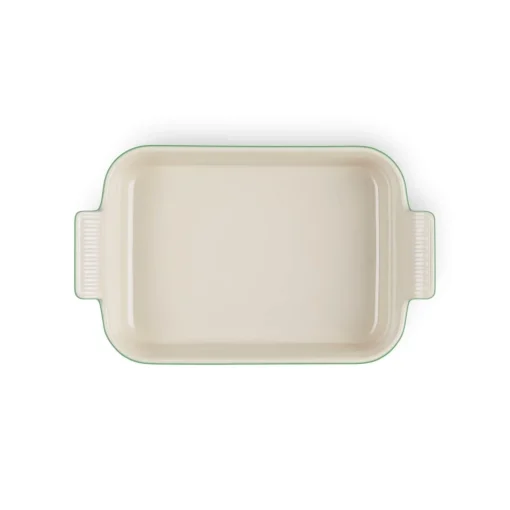 Le Creuset Stoneware Heritage 26cm Rectangular Dish - Bamboo Green
