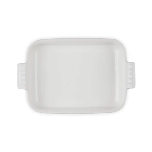 Le Creuset Stoneware Heritage 32cm Rectangular Deep Dish - Meringue