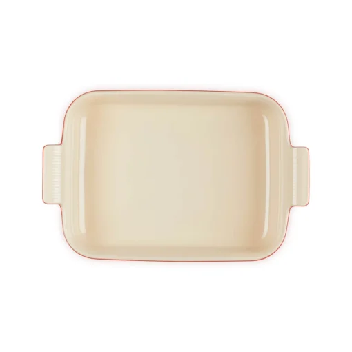 Le Creuset Stoneware Heritage 32cm Rectangular Dish - Cerise