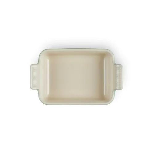 Le Creuset Stoneware Heritage 19cm Rectangular Deep Dish - Bamboo Green