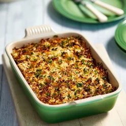 Le Creuset Stoneware Heritage 32cm Rectangular Deep Dish - Bamboo Green