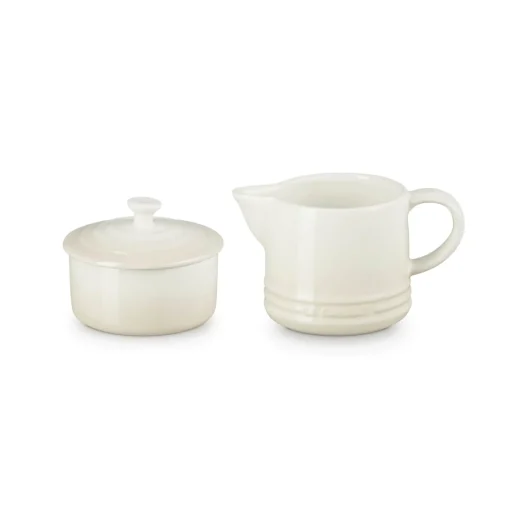 Le Creuset Stoneware Milk & Sugar Set - Meringue