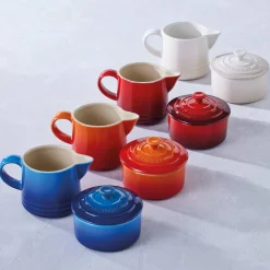 Le Creuset Stoneware Milk & Sugar Set - Meringue