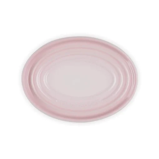 Le Creuset Stoneware Oval Spoon Rest - Shell Pink