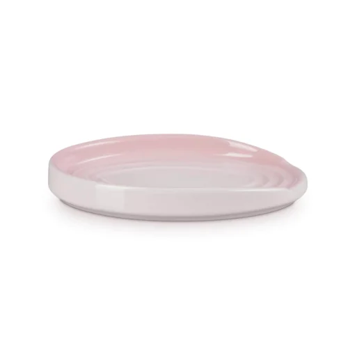 Le Creuset Stoneware Oval Spoon Rest - Shell Pink