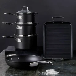 Le Creuset Toughened Non-Stick Saucepan With Glass Lid - 16cm