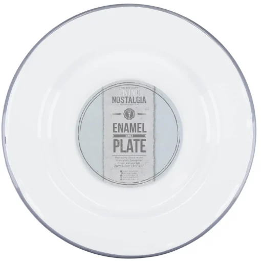 Living Nostalgia Enamel Side Plate - 20cm