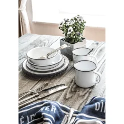 Living Nostalgia Enamel Side Plate - 20cm