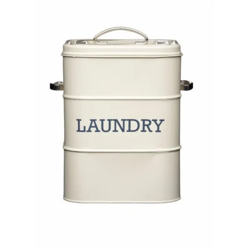 Living Nostalgia Laundry Soap Canister - Cream