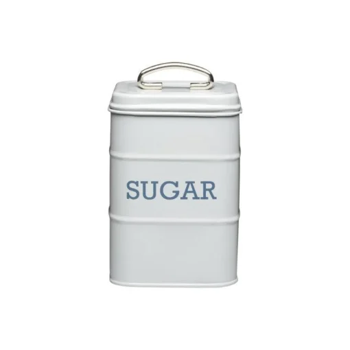 Living Nostalgia Sugar Tin - Grey