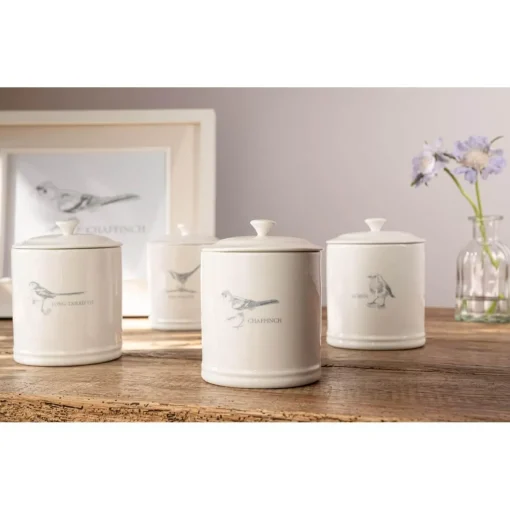 Mary Berry English Garden Storage Canister - Chaffinch