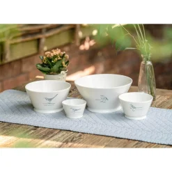 Mary Berry English Garden Large Serving Bowl - Robin