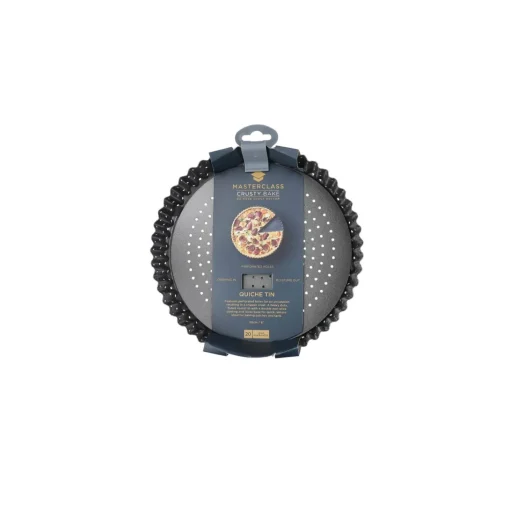 Masterclass Crusty Bake Non-Stick Quiche Tin - 20cm