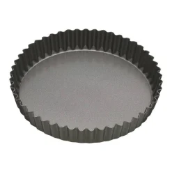 Masterclass Loose Base Fluted Quiche Tin - 25cm